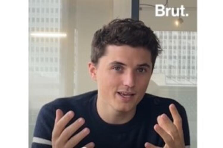 capture d'écran de la vidéo de Brut avec Micode qui présente les trois types d'arnaque les plus répandus sur internet