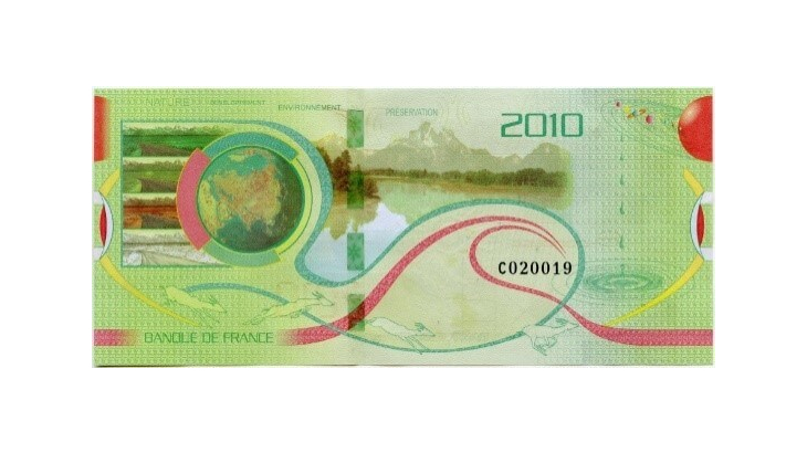Billet utilisant un papier sécurisé TwinUV
